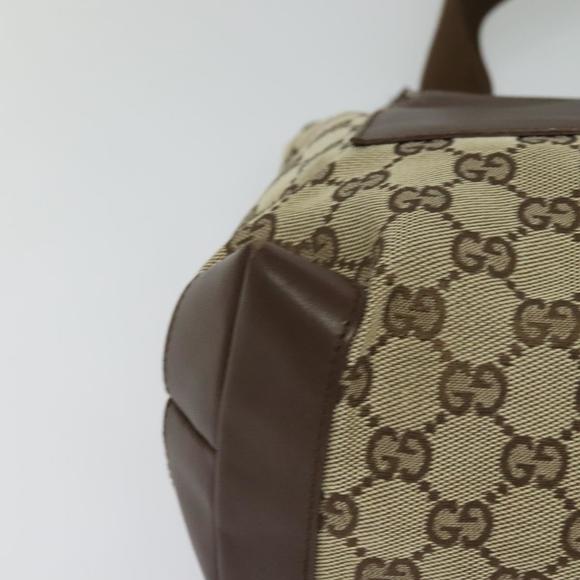 GUCCI GG Canvas Tote Bag Beige 019 0402 Auth 114245 - Picture 9 of 16